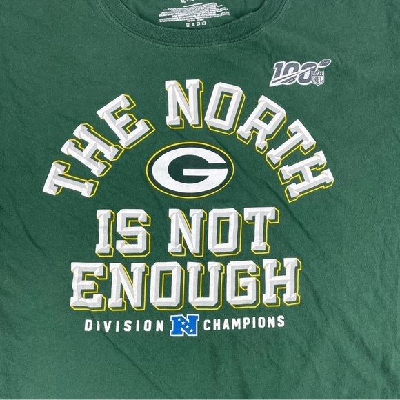 Fanatics Tshirt Mens XL Green NFL Green Bay Packers - Picture 4 of 9